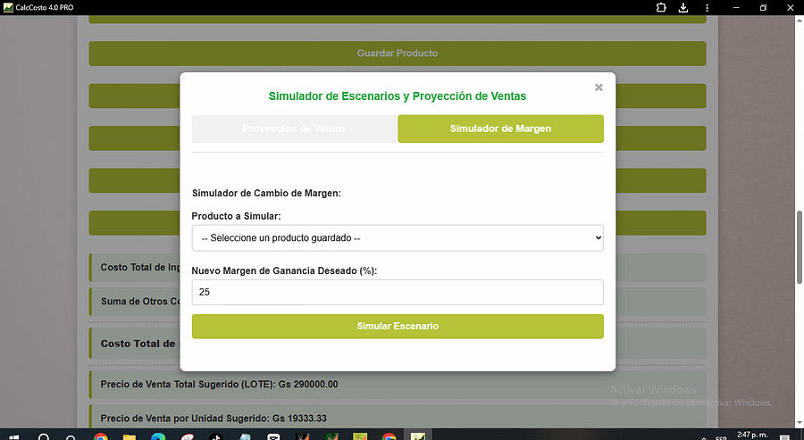 CalcCostos 4.0 PRO product image (6)