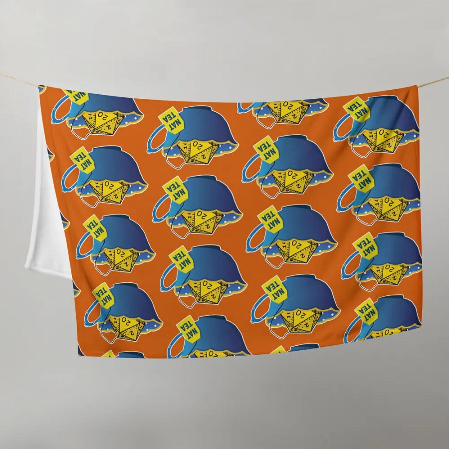 NatTEA_20 Logo Throw Blanket product image (9)