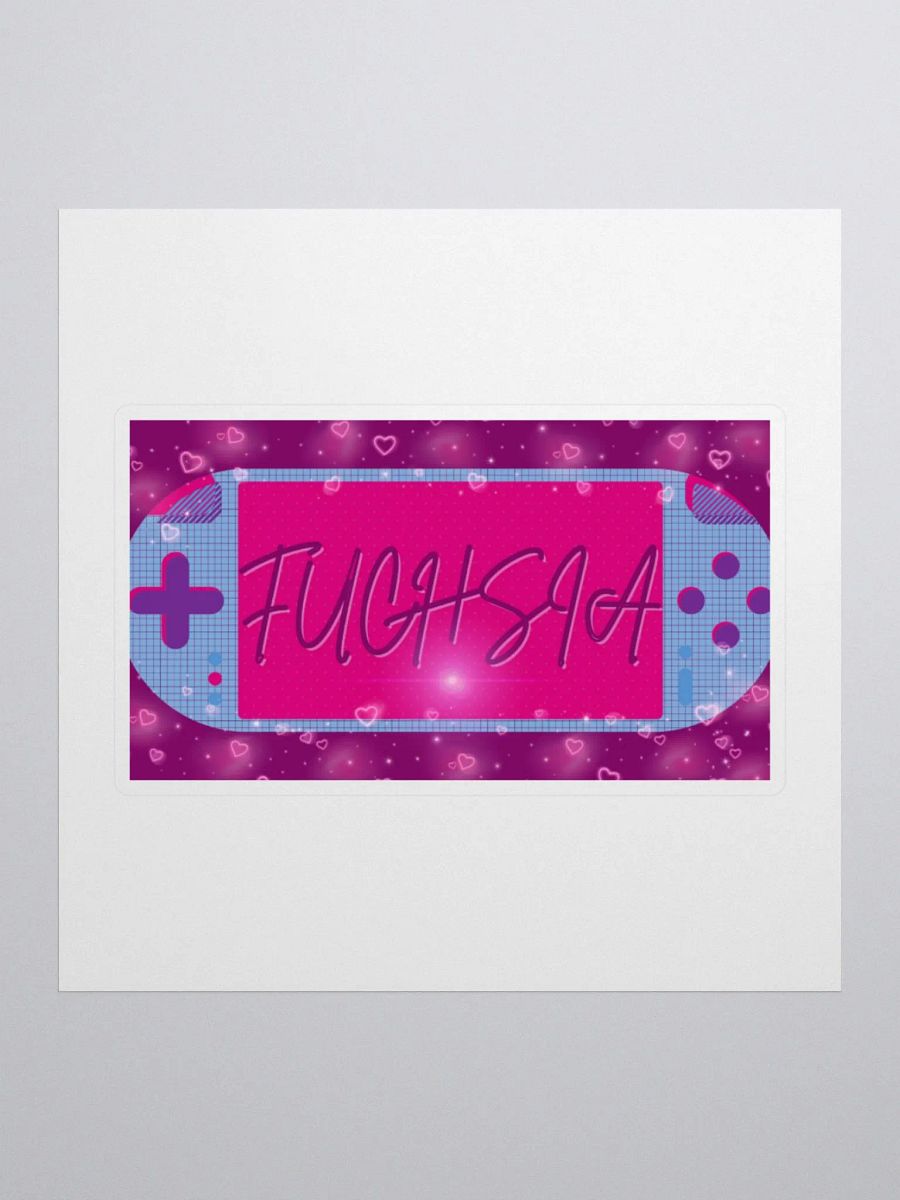 Fuchsia Sticker product image (1)