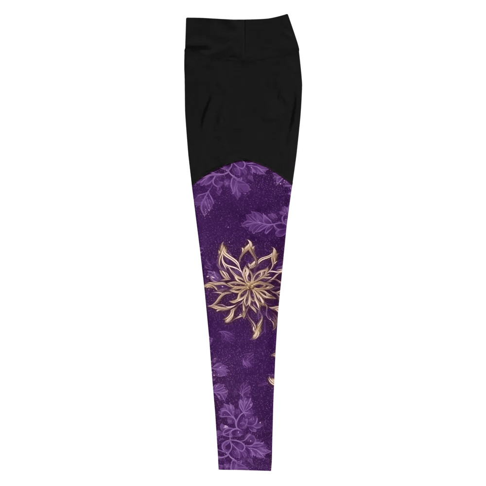 Purple Glam 02 Leggings product image (4)