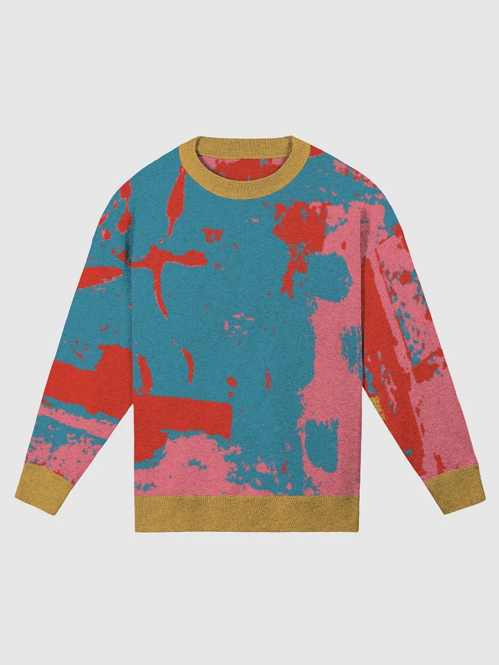 original art on knitted jumper product image (3)