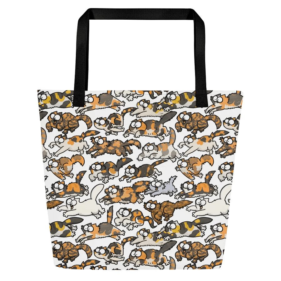 Tortie Cat Tote product image (1)