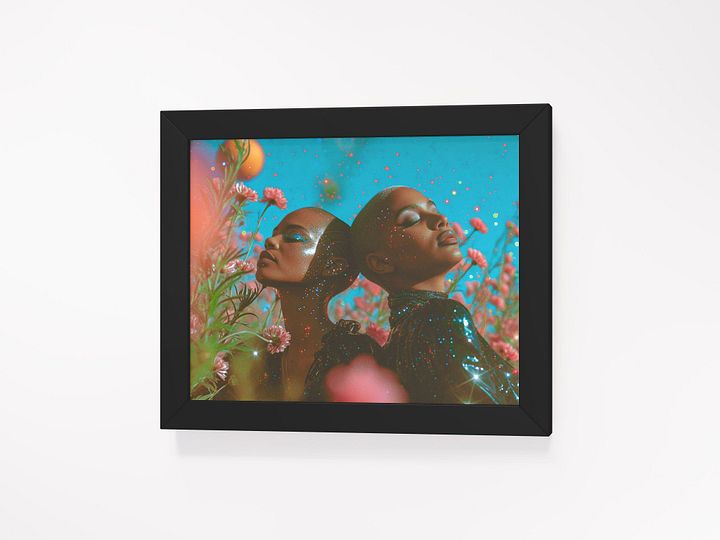 I Am A Mirror BB Framed Print product image (1)
