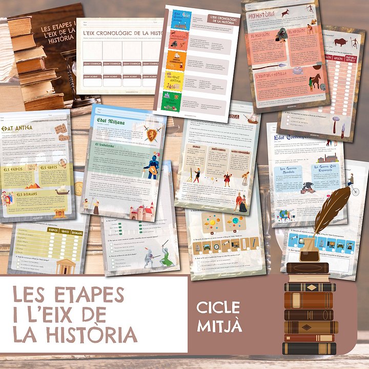 Les etapes i l'eix de la Història product image (1)