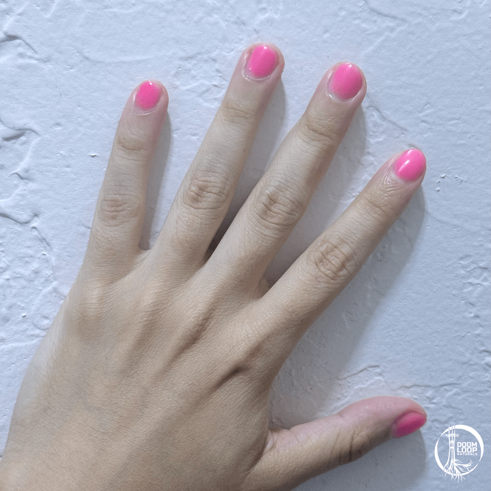 RADIOACTIVE SHRIMP - Pink Jelly Glow-In-The-Dark Nail Polish product image (3)