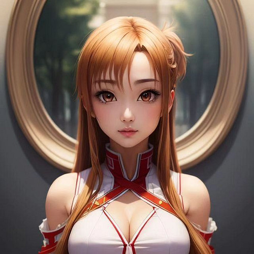 Unlocking Asuna's beauty in the real world! Who's your favorite Sword Art Online character? Let us know! ⚔️ #SAO #Asuna