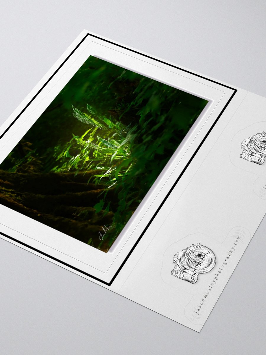 A little shot of sunshine in the wood's Cut Stickers product image (10)