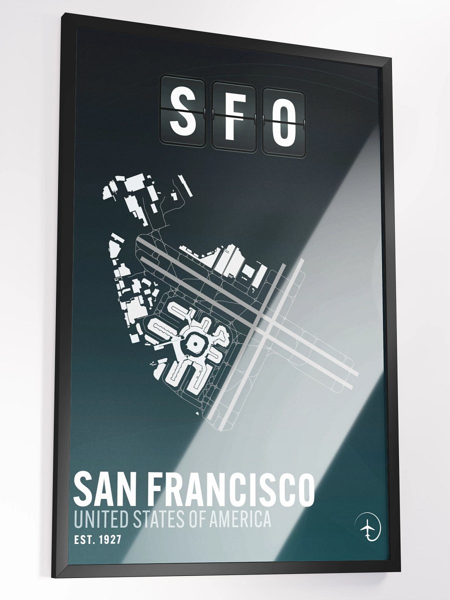 San Francisco Poster (Framed) product image (2)
