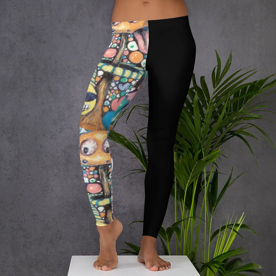 Space Aliens - Womens Leggings . product image (6)