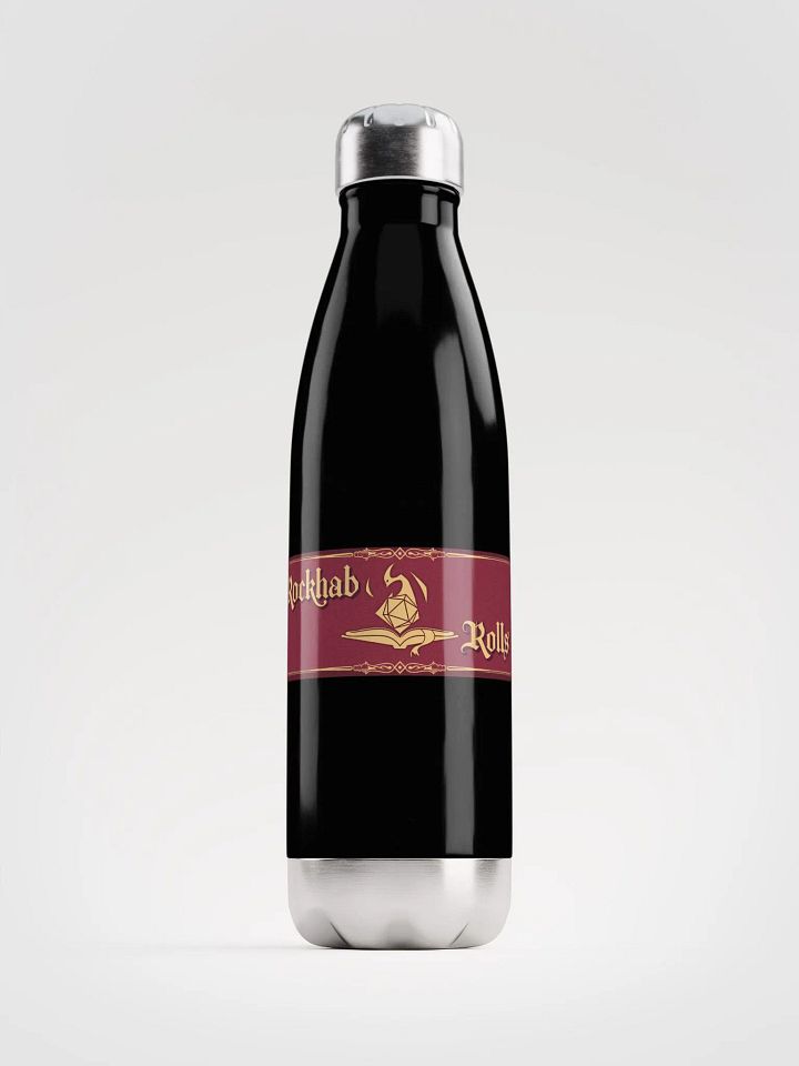 Rockhab Rolls Banner Water Bottle product image (1)