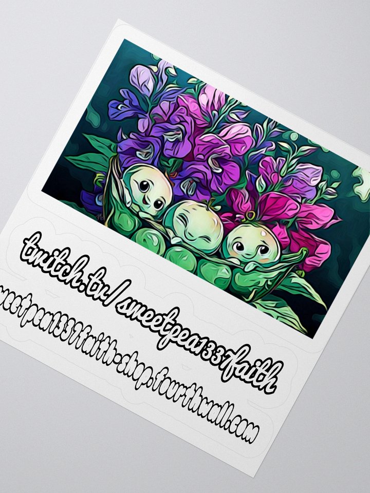 3 Peas in a Pod Sticker product image (6)