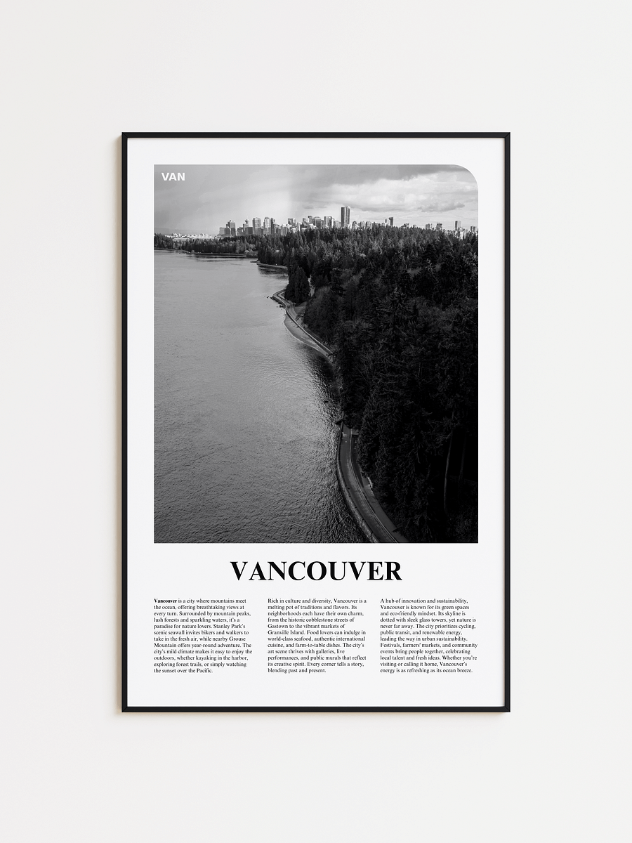 Vancouver 03 Newspaper Poster product image (1)