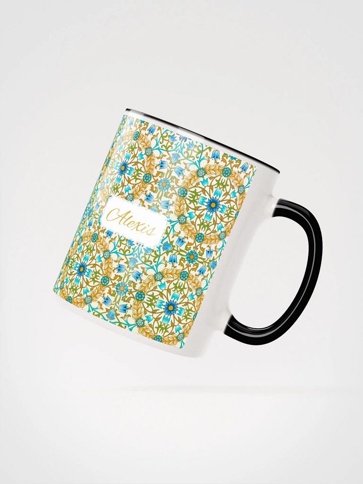 Personalized Vine Pattern Coloured Mug product image (2)