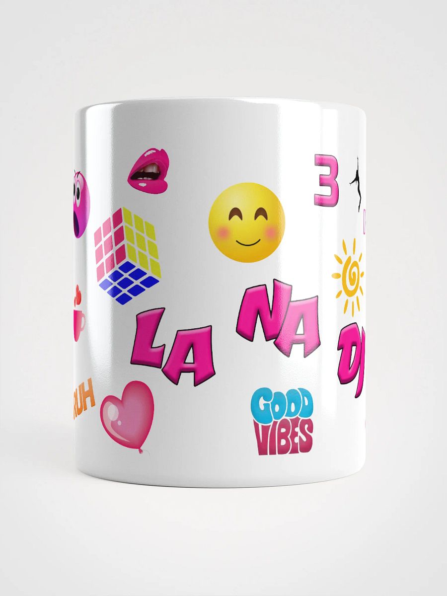 Lanaland Emote Mug White product image (9)