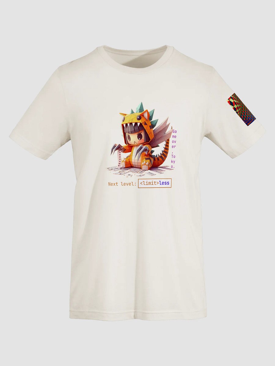 Limitless Gamer Girl T-Shirt - Retro Tech Streetwear for Geek Queens product image (13)