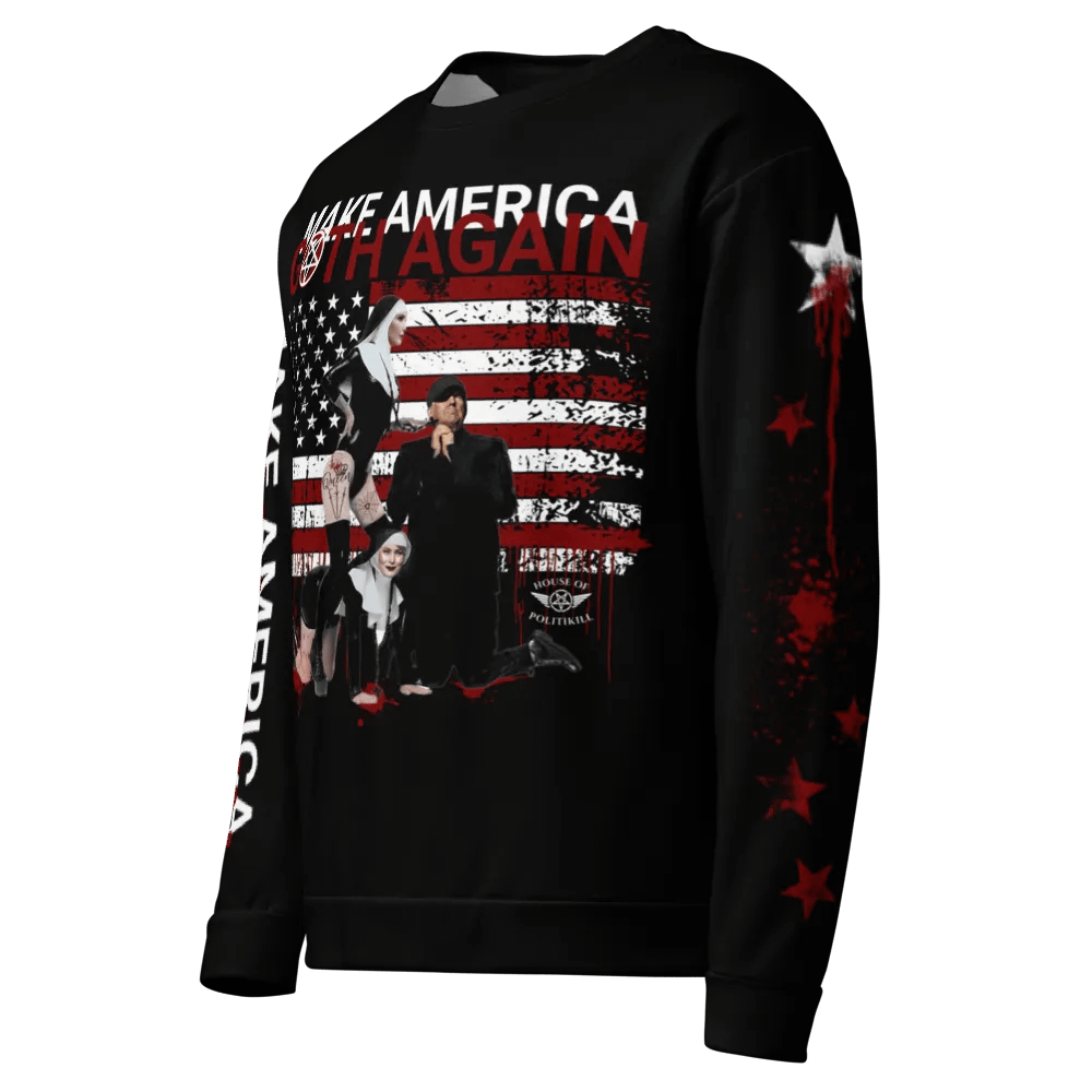 Make America Goth Again - Statement Sweatshirt - Sacrilegious Gothic Design for Rebels product image (3)