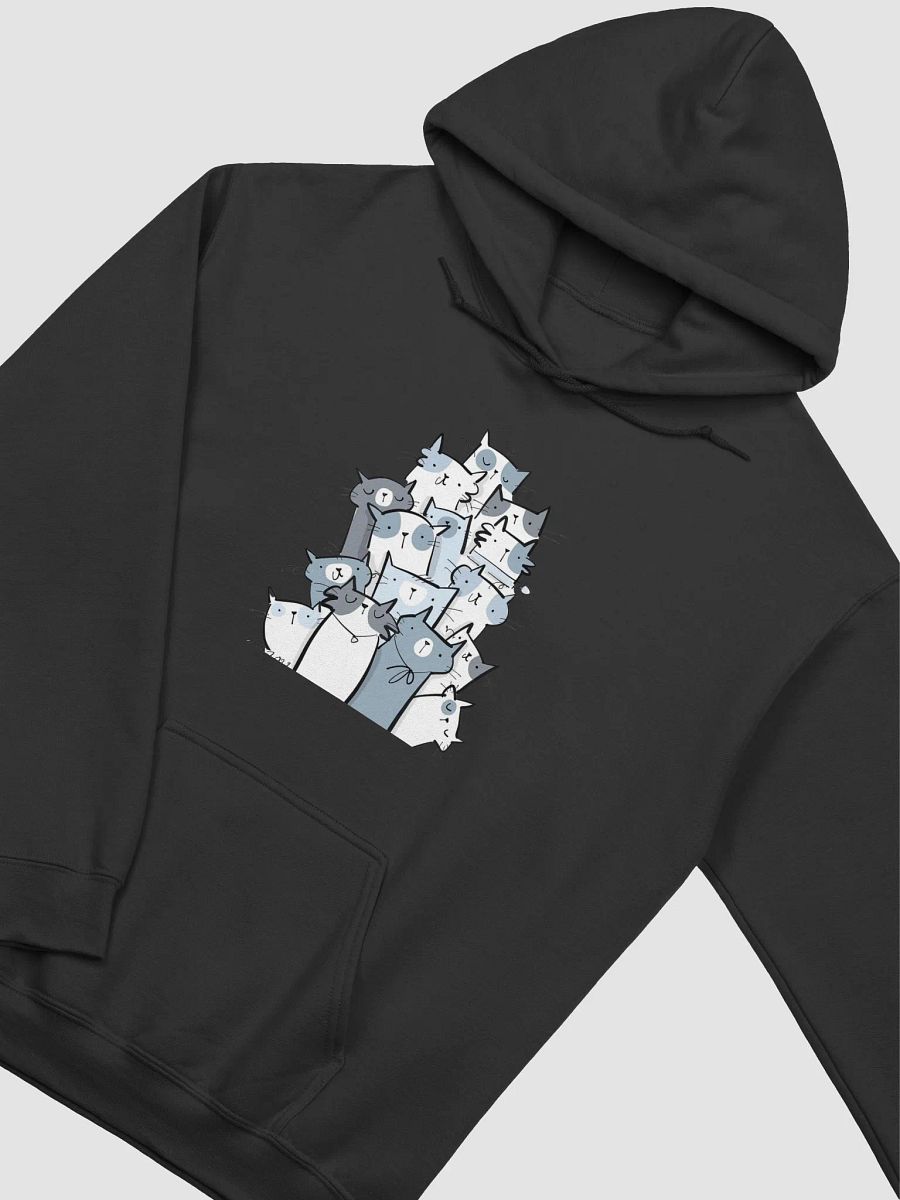 Cartoon Cat Crowd Hoodie product image (15)