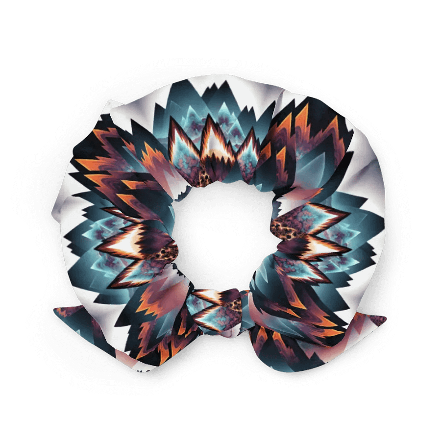 Hair Scrunchie - Modern Rustic Boho Mountain Peaks product image (3)