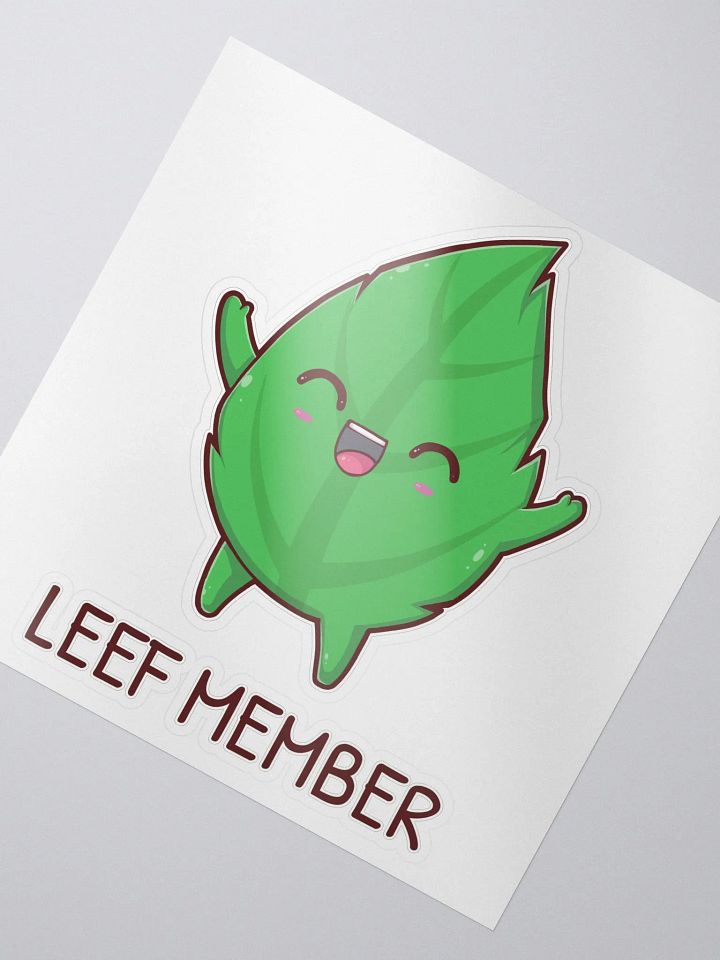 Sticker: Leef Member product image (1)