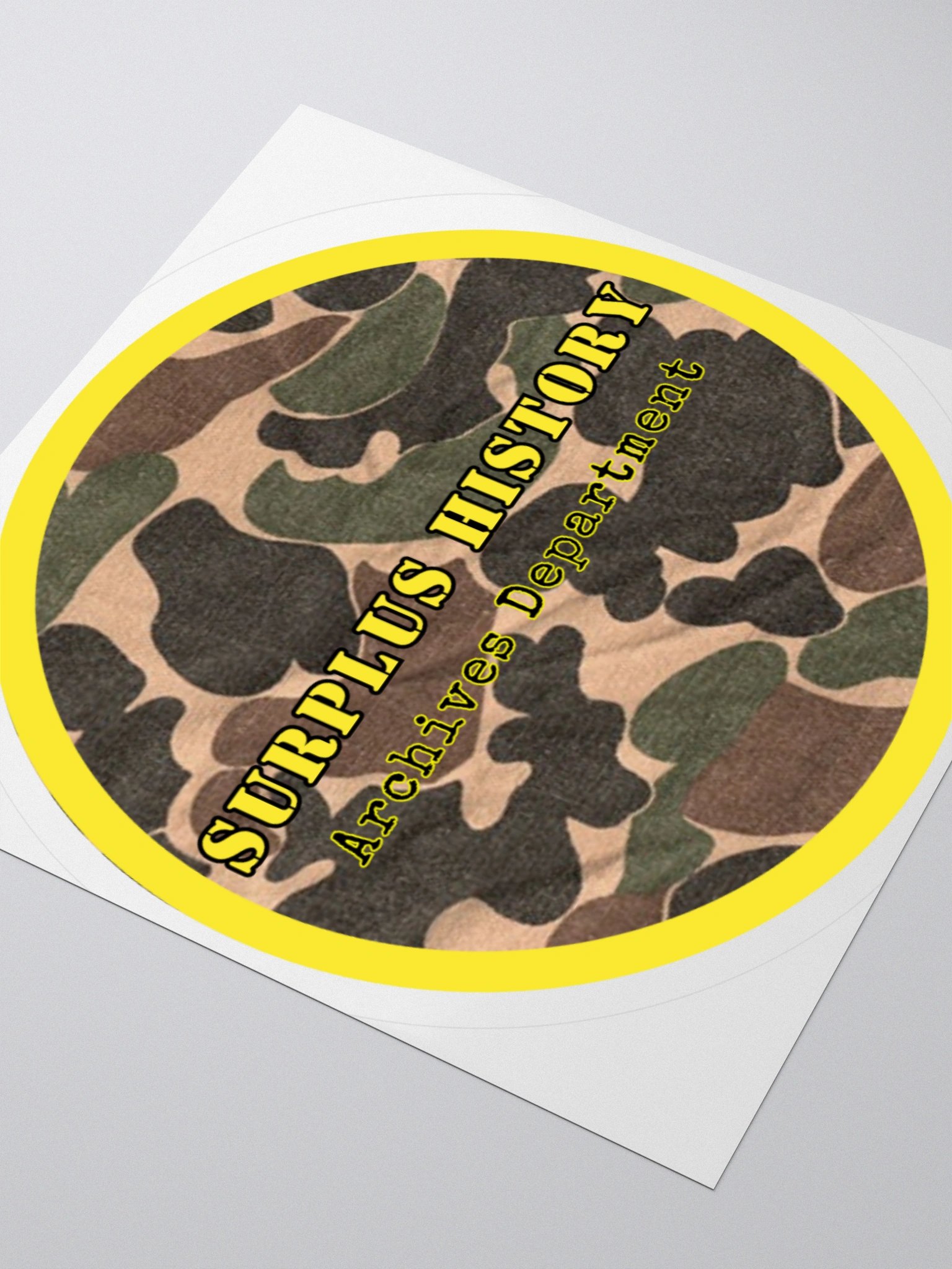SH Archives Department- Round Sticker product image (5)