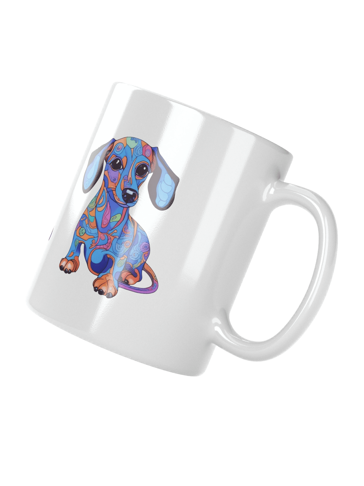 Psychedelic Dachshund #1 - Mug product image (4)