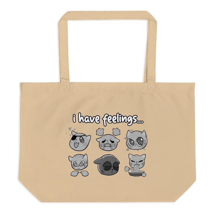 i have feelings... Tote Bag product image (1)