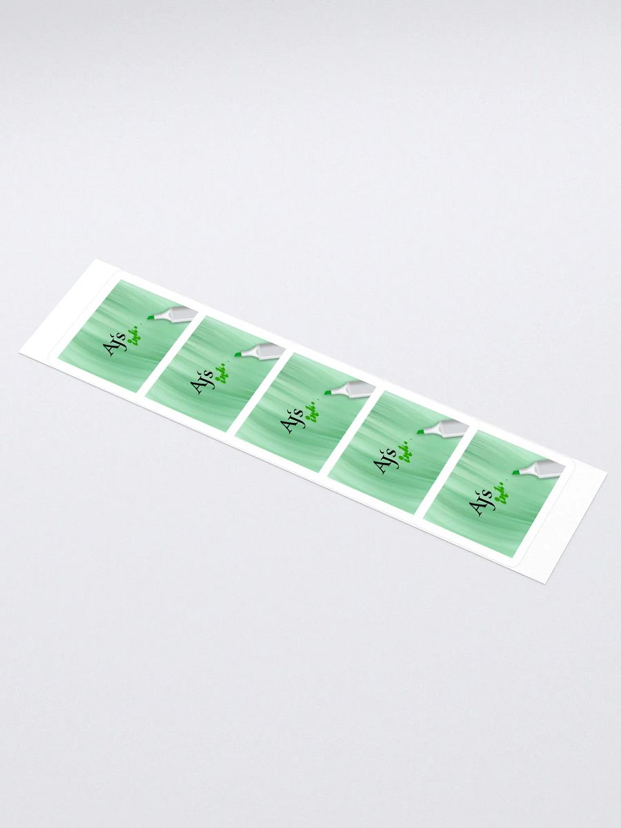 AJ's Ink Kiss Cut Stickers (Set of 5) product image (1)