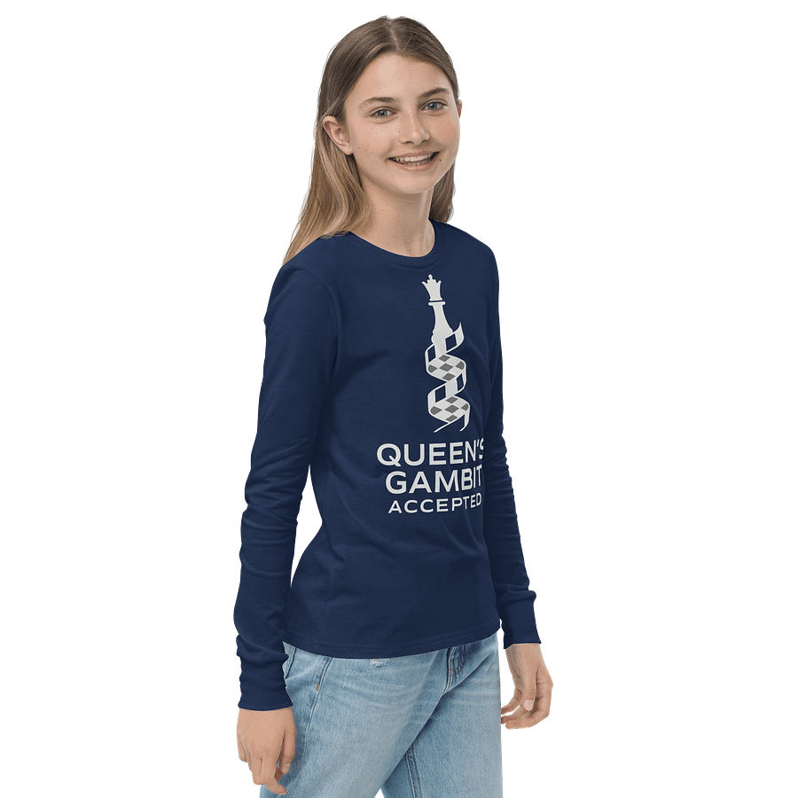 Queen's Gambit Accepted - Youth Long Sleeve T-Shirt product image (10)