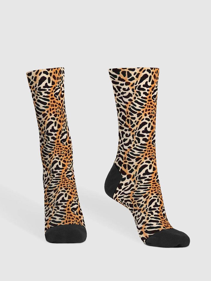 Orange Giraffe Socks product image (2)