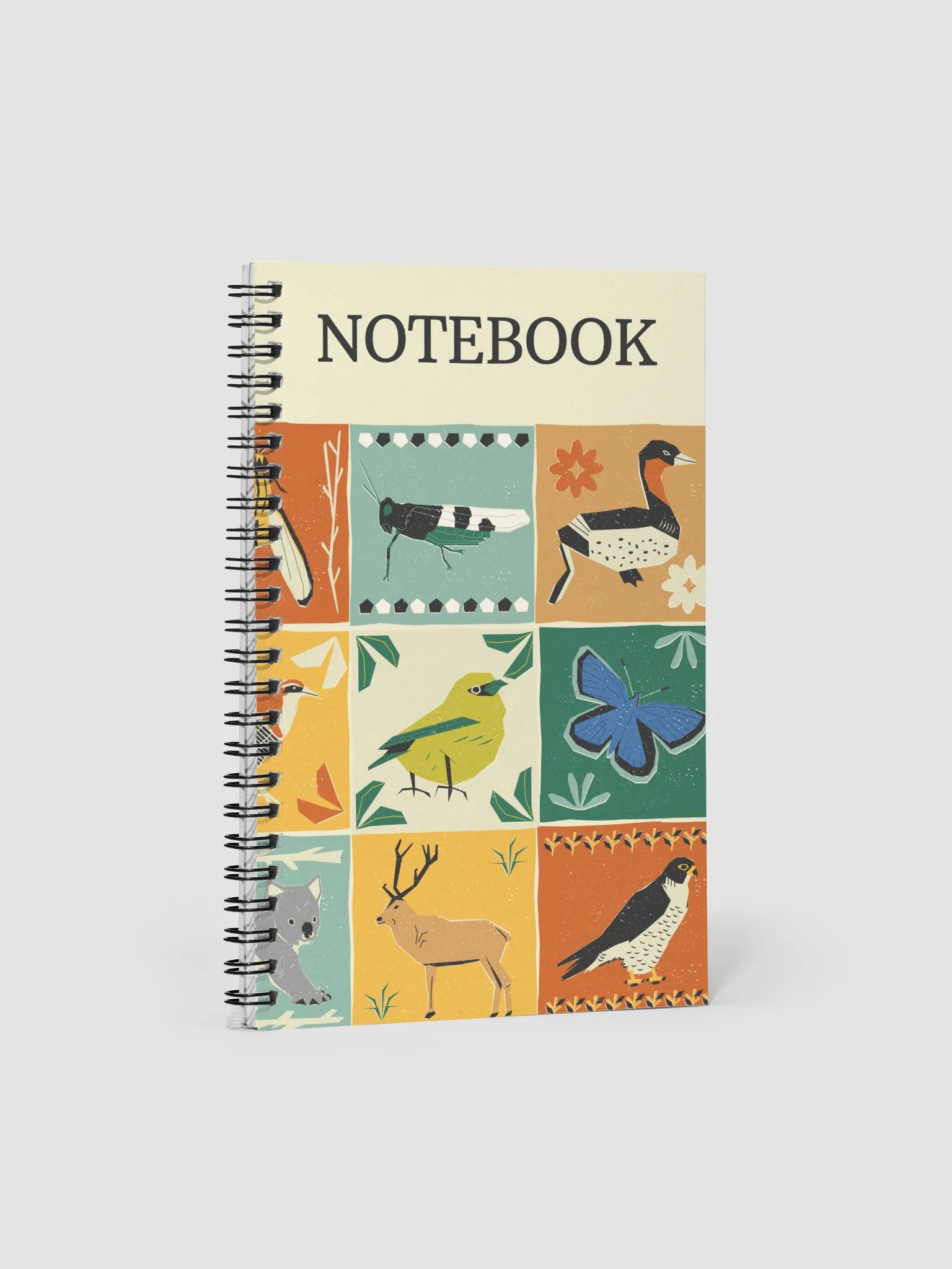 Nature's Friends Spiral Notebook product image (1)