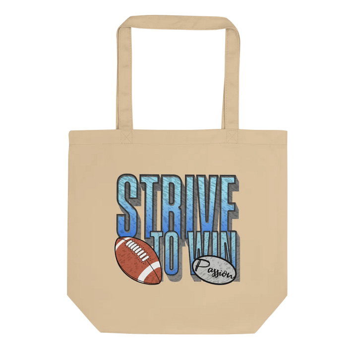 Strive to Win Football Passon Tote Bag product image (1)