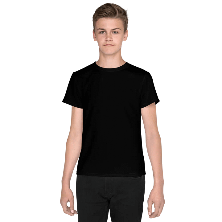 Default All-Over Print Youth Crew Neck T-Shirt product image (1)