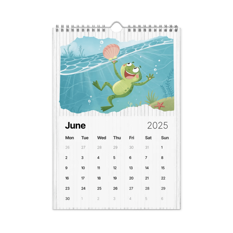 ADORABLE ANIMALS WALL CALENDAR 2025 product image (8)