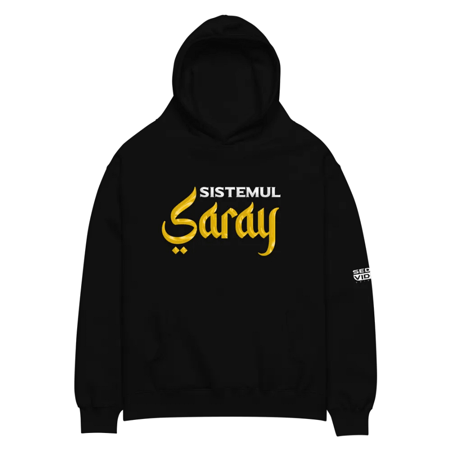 Hanorac Over Size Black ''SISTEMUL SARAY'' Ork. Redin product image (2)