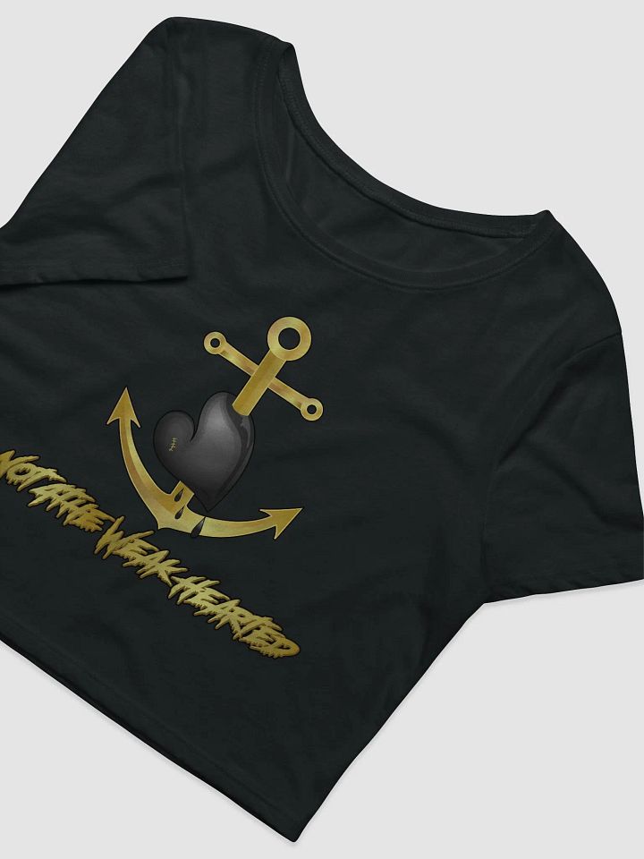 N4TWH Black Heart Cropped Tee product image (2)