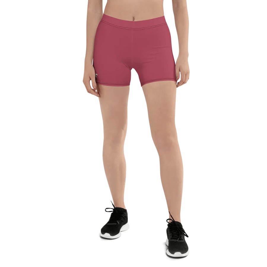Dark Red Everyday Seamless Shorts product image (4)
