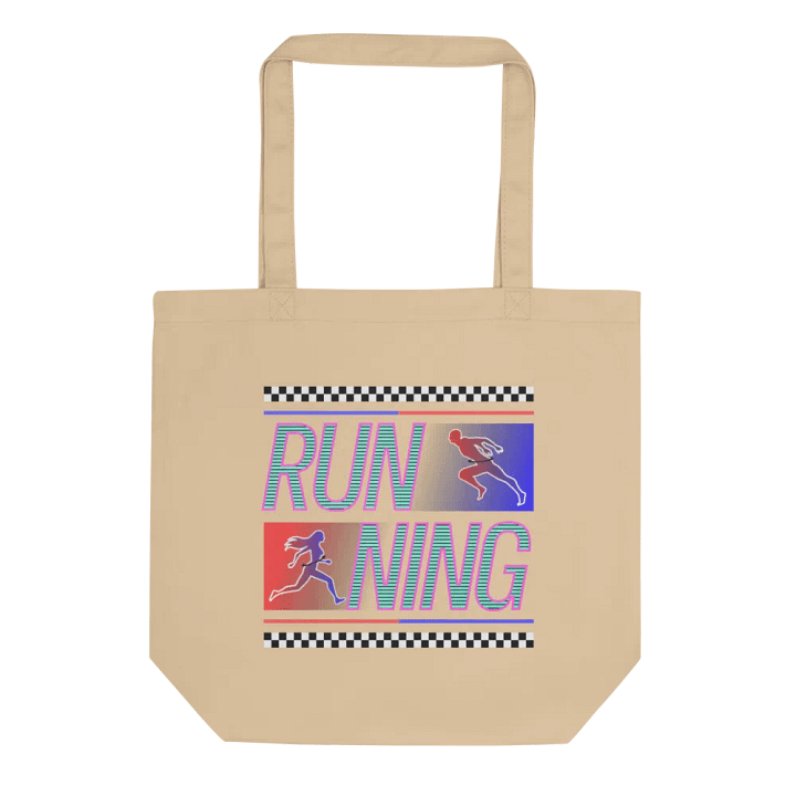 Running Stripes with Style Eco Tote Bag product image (1)