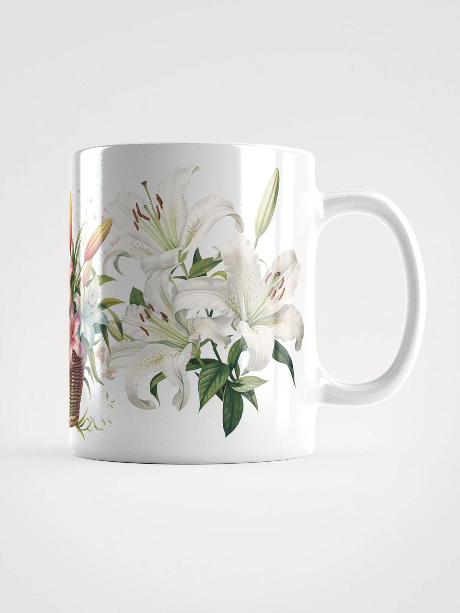 Lily Elegance Ceramic Mug product image (1)