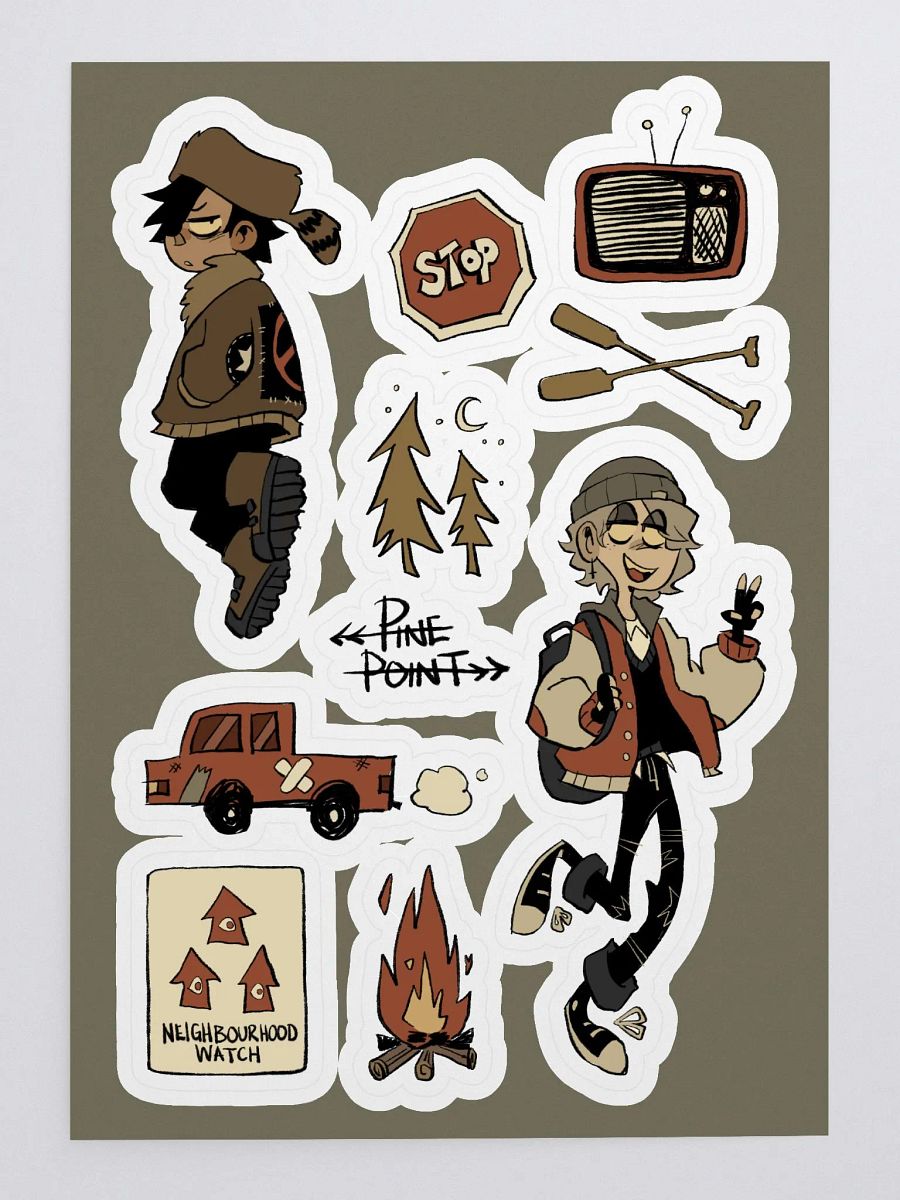 Pine Point Stickers product image (3)
