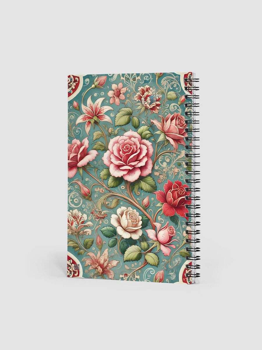 Royal Floral Spiral Notebook product image (2)