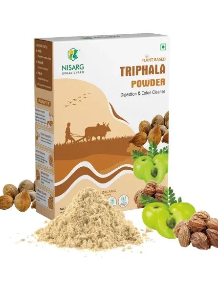 Organic Triphala Powder – For Digestion | Glowing Skin | Weight Loss product image (1)