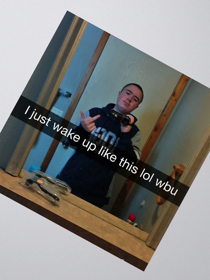 Mirror selfie stickers product image (5)
