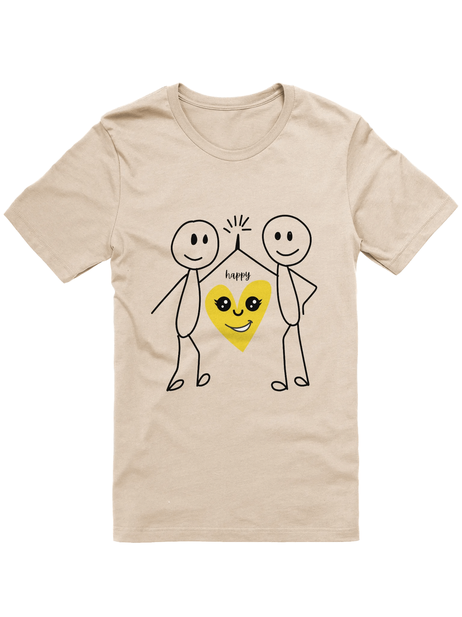 Happy Lightweight T-Shirt product image (1)