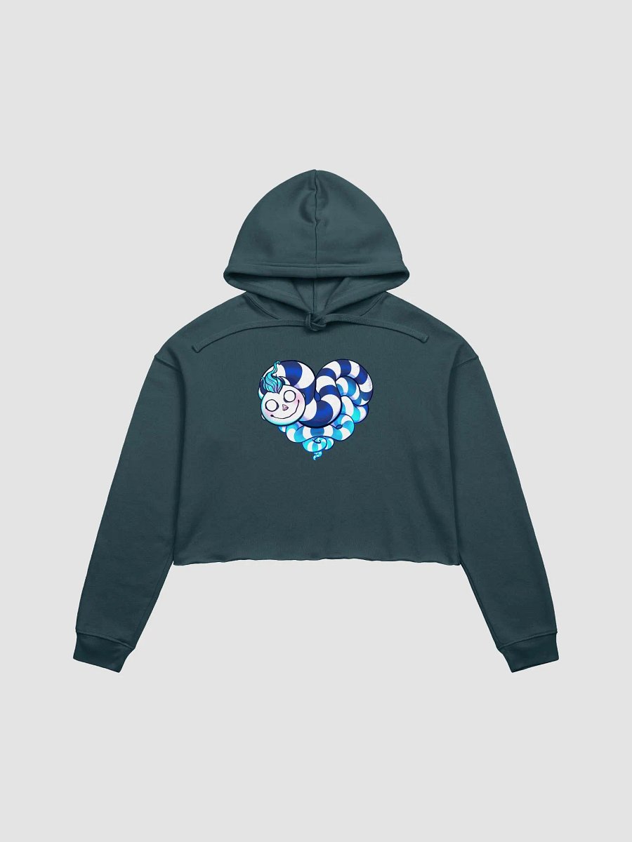Heart Worm Fleece Crop Hoodie product image (5)