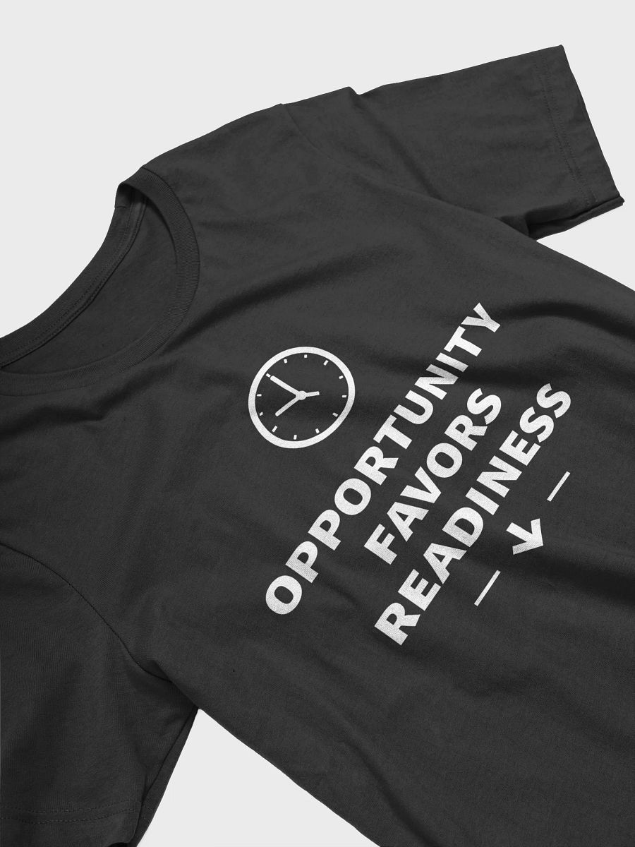 Unlock Your Destiny with Bruno Mars’ Spirit: Opportunity Favors Readiness – The Ultimate Motivational T-Shirt for True Fans Who Dare to Dream Big product image (3)