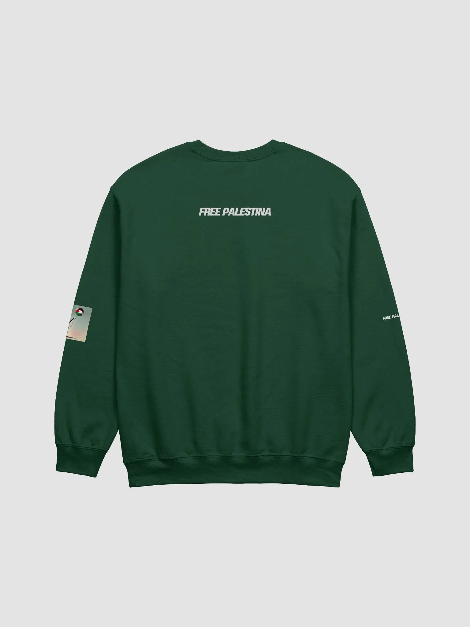 Gildan Classic Crewneck Sweatshirt | AI Design FREE PALESTINA product image (3)