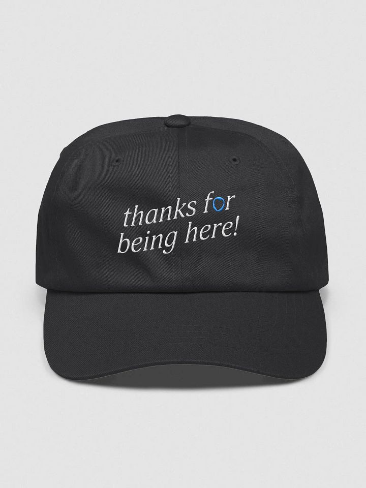 thanks for being here! Hat (Blue) product image (2)
