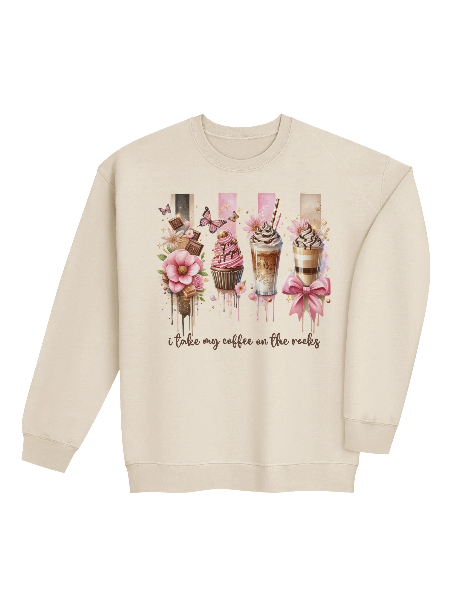 'Coffee on the Rocks' Crewneck Sweatshirt product image (32)