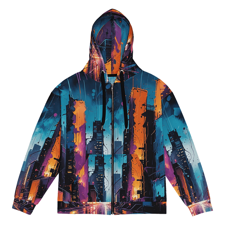Abstract City 1 Unisex Hoodie product image (1)