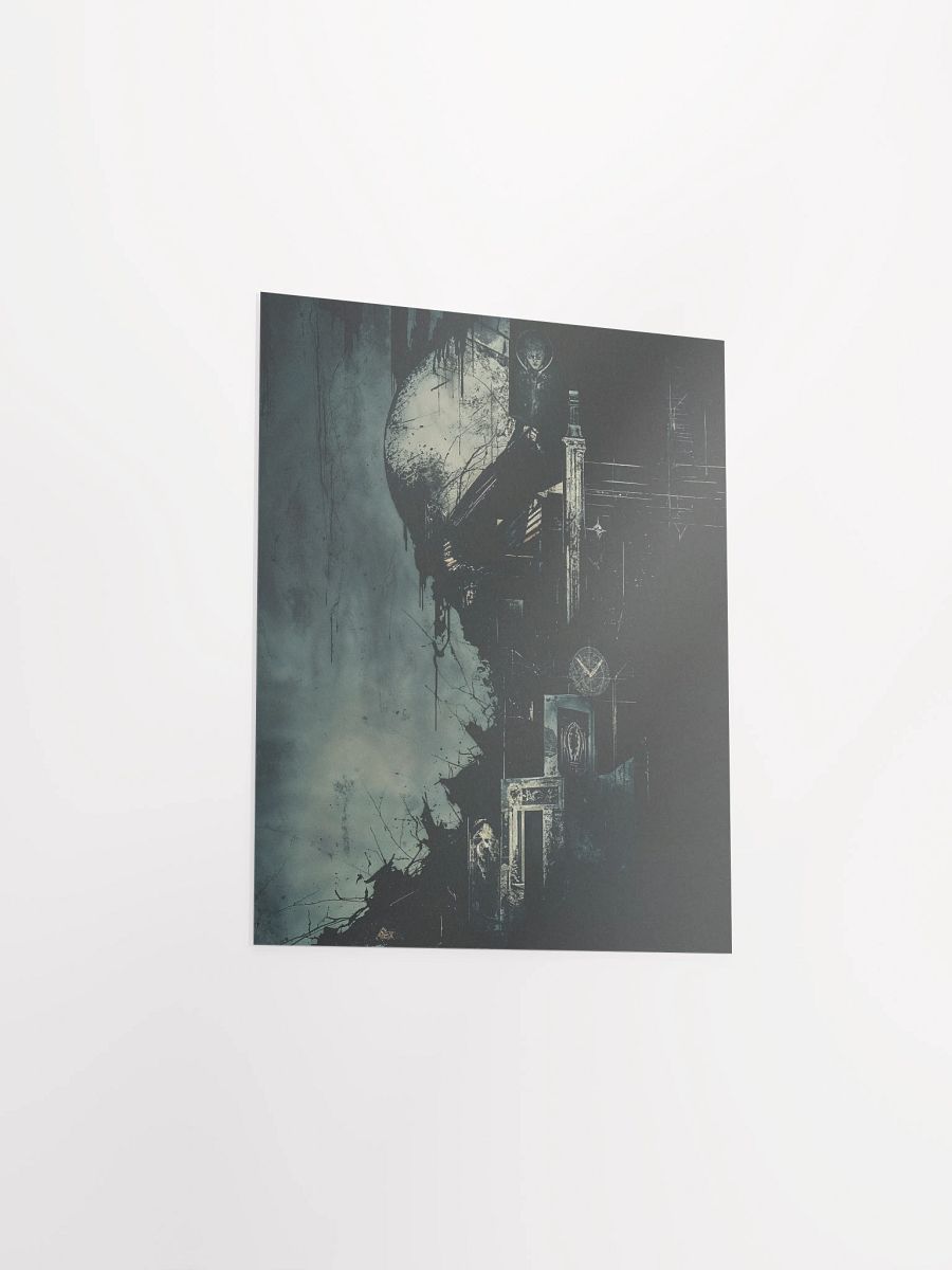 Cathedral of the Forgotten Pulse Matte Poster product image (22)